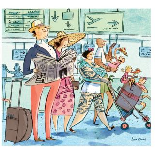 View Adam Larkum's illustration portfolio