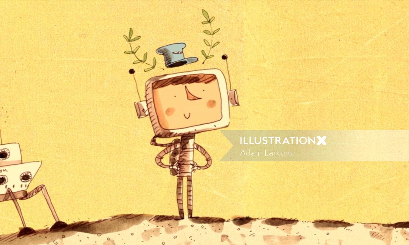 View Adam Larkum's animation portfolio