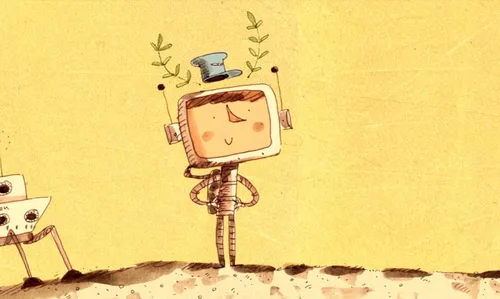2d animation of Adam Larkum