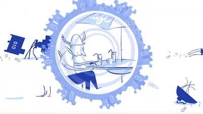 2D animation for WiFi metropolis