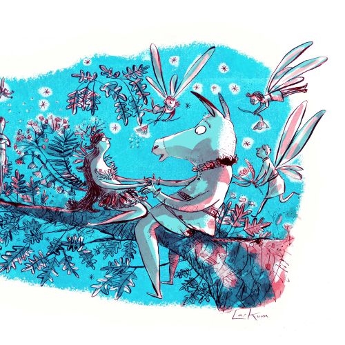 Adam Larkum International pen & ink illustrator. UK