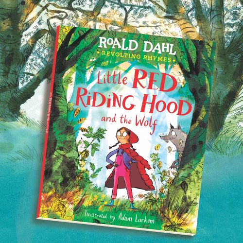 Cover of Little Red Riding Hood book illustrated by Adam Larkum