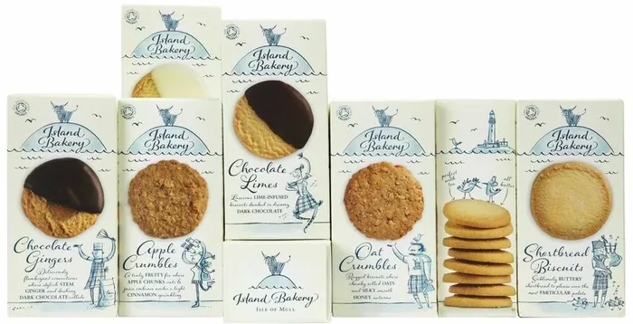 Almond Bakery assorted cookie packages by Adam Larkum