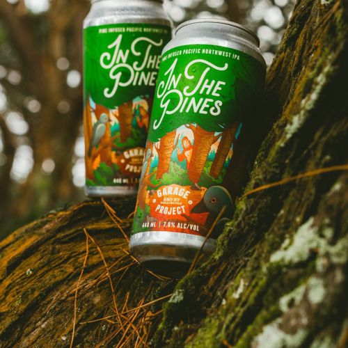 Packaging illustration for ‘In The Pines'