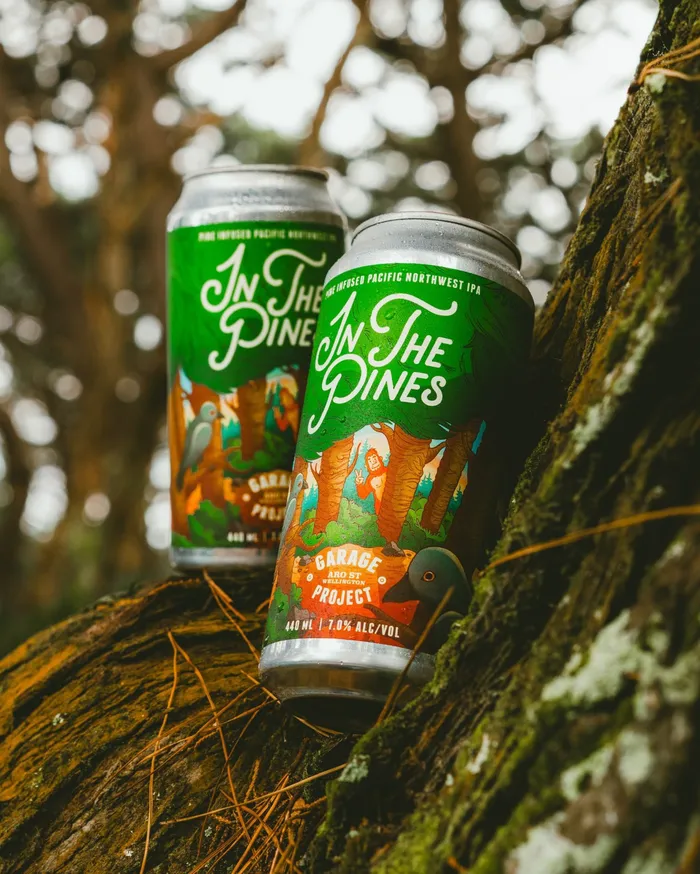Packaging illustration for ‘In The Pines'
