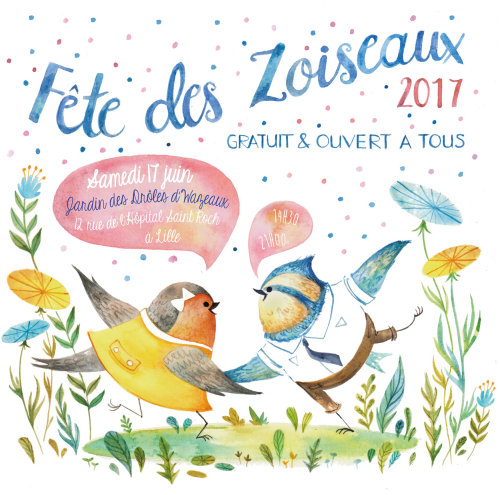 Book cover illustration of Fete Des Zoiscaux 