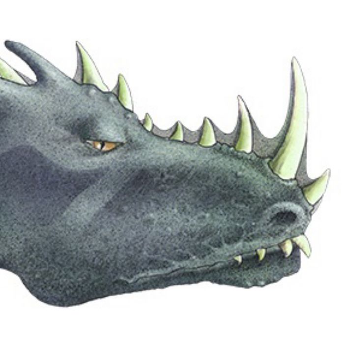 Portrait of monster animation
