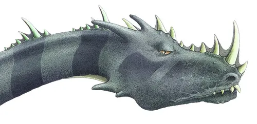 Retrato de animación de monstruos.