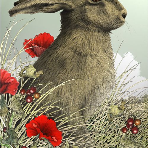 Mad March Hare illustrated by kids' fantasy artists