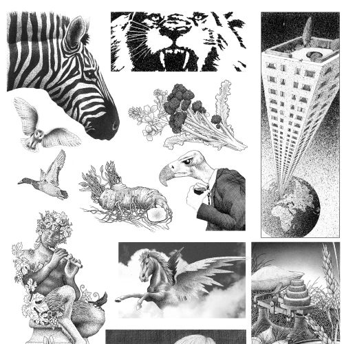 Alan Baker Fantasy illustrator. UK