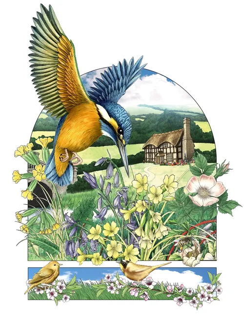 doce pájaros