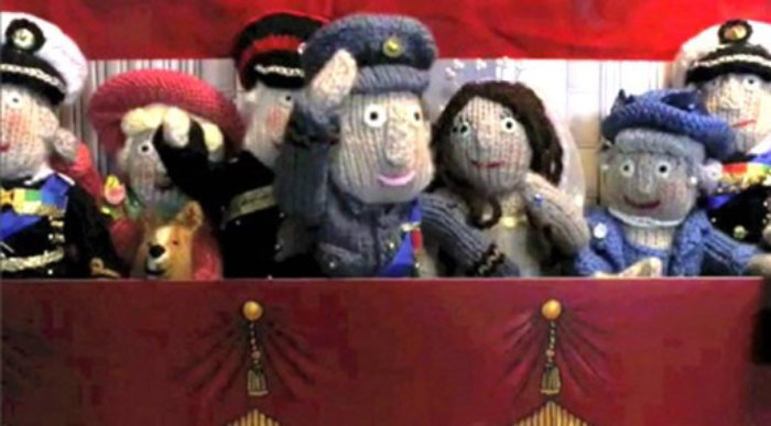 Army puppets - An illustration by Alan Baker