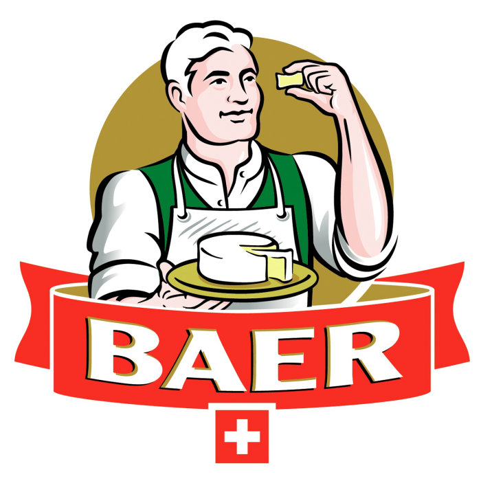 巴尔奶酪制造商徽标