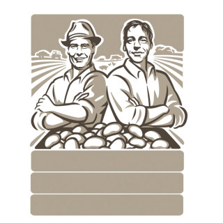 Logo de la marque de chips de pomme de terre
