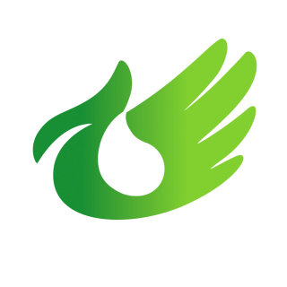 Icono verde de la marca del diario
