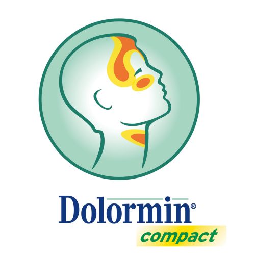 Head silhouette showing sinus and headache pain areas