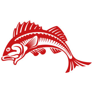 Logo de restaurant de poisson
