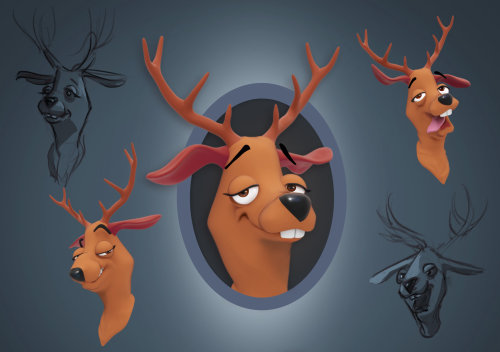 Personagem de Deer Toon