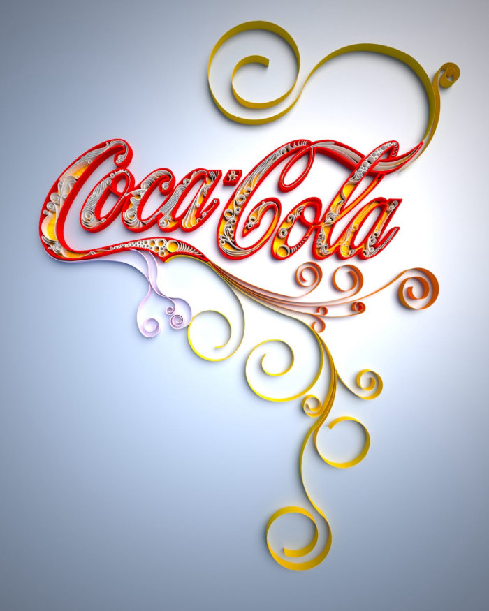 Coca-Cola Lettering Design 