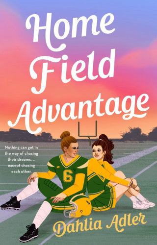 Capa do livro juvenil &quot;Home Field Advantage&quot;
