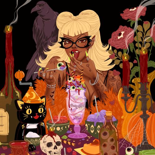 Alex Cabal LA-based fashion & beauty illustrator. US