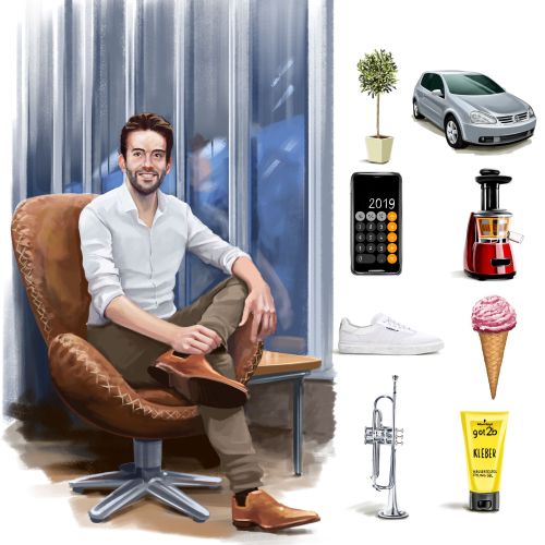 Alexander Roncaldier Lifestyle Illustrator from Germany