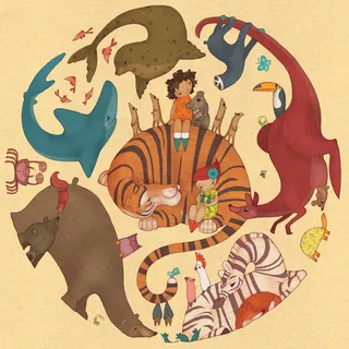 Alexandra Ball: Care For Our World play-set illustration