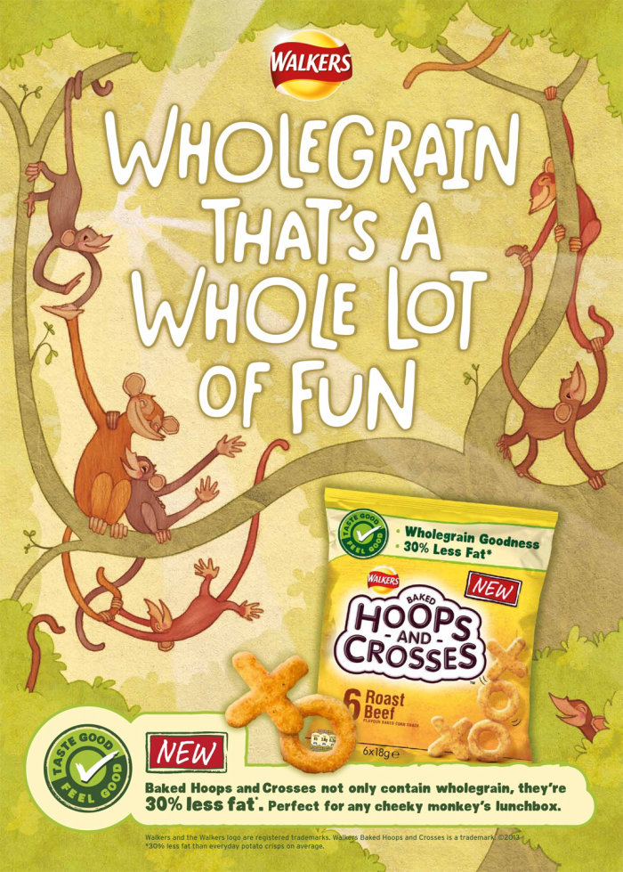 Cover Artwork for Walkers Hoops and Crosses