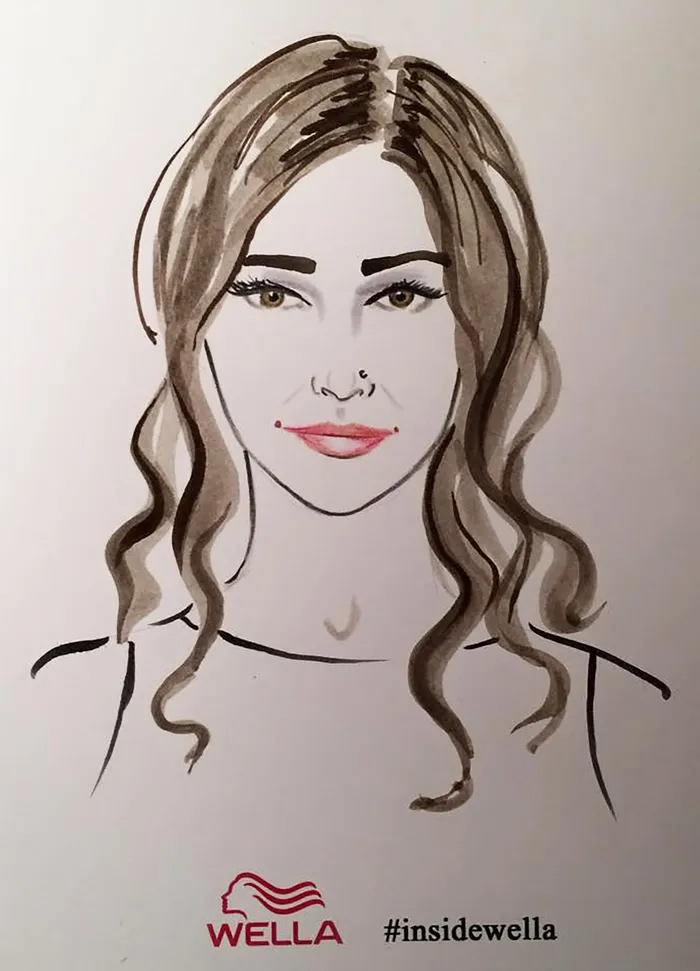 Couture captured: Sketching style in the moment