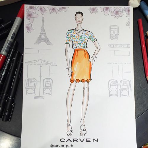 Discerning fashion admirer in luxury couture show