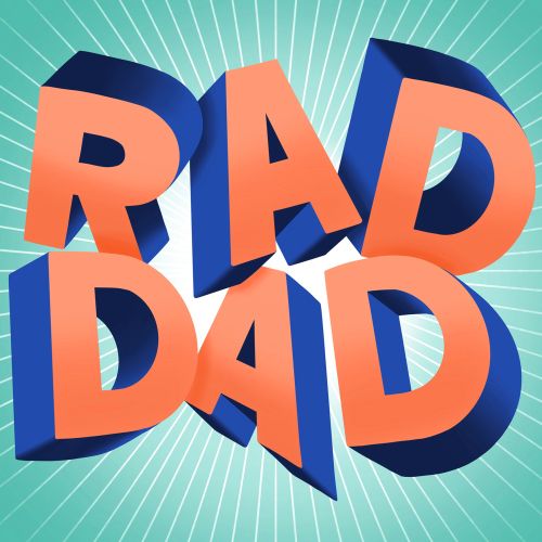 Lettering RAD DAD