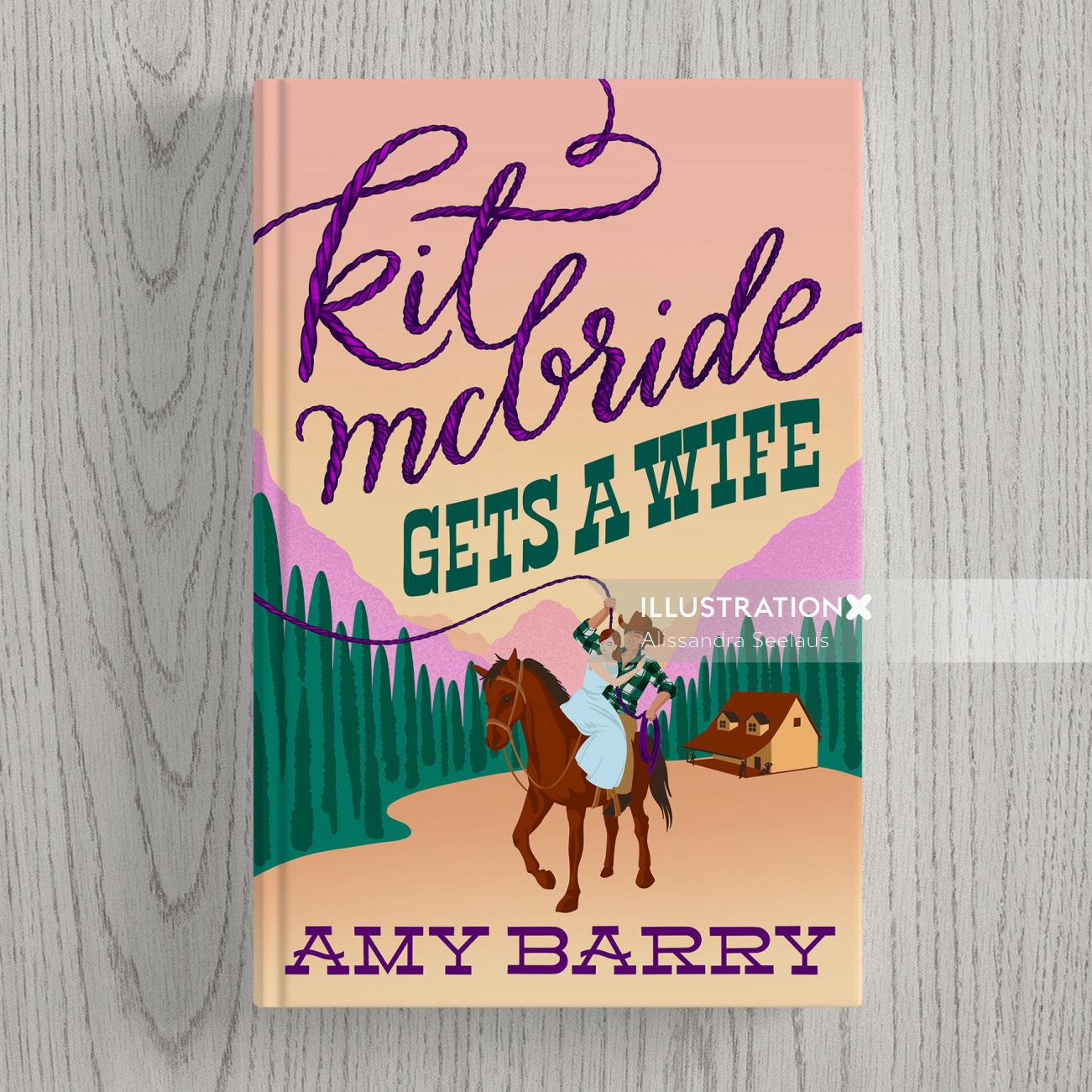 “Kit McBride 娶妻”一书的封面文字