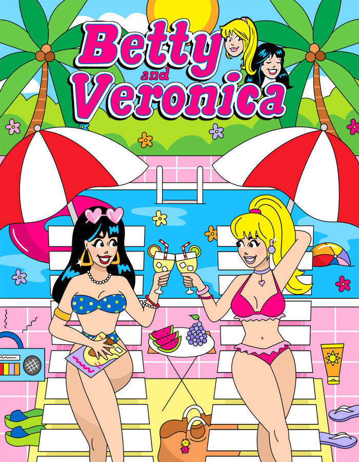 “Betty &amp; Veronica”一书的漫画封面图