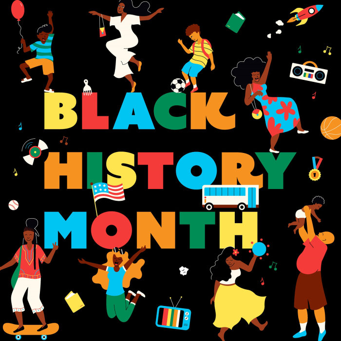 Comemorando o mês da história negra com caligrafia