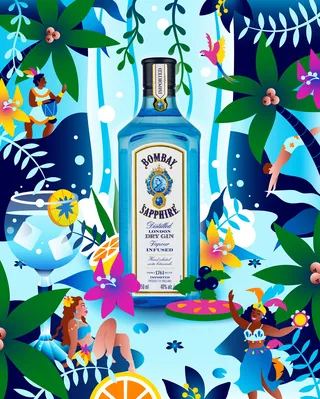 Bombay Sapphire commercial inspired by Brazilian summer