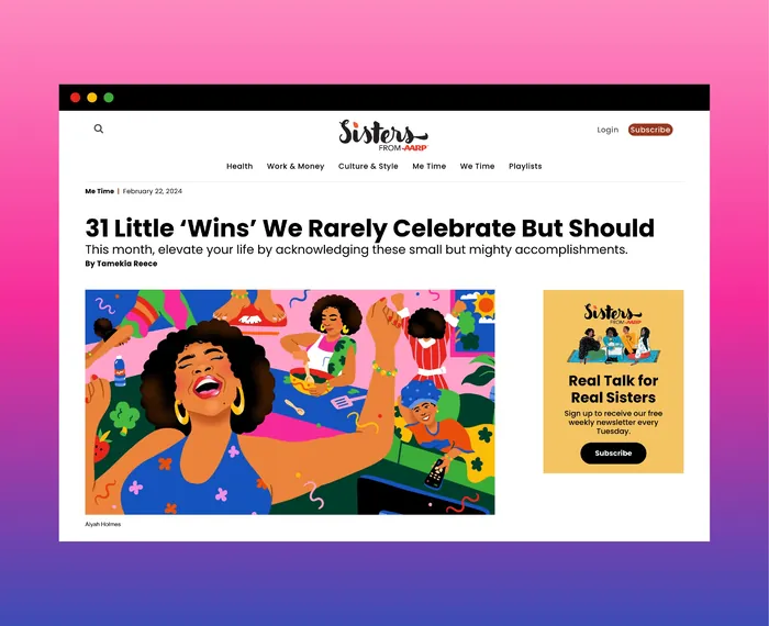 Women of diverse ages joyfully celebrating small victories together