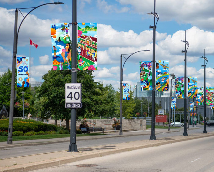 An Artistic Homage to Mississauga’s Anniversary