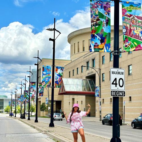 50th Anniversary banner for the City of Mississauga