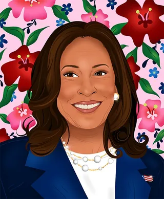 Portrayal of U.S. Vice President Kamala Harris