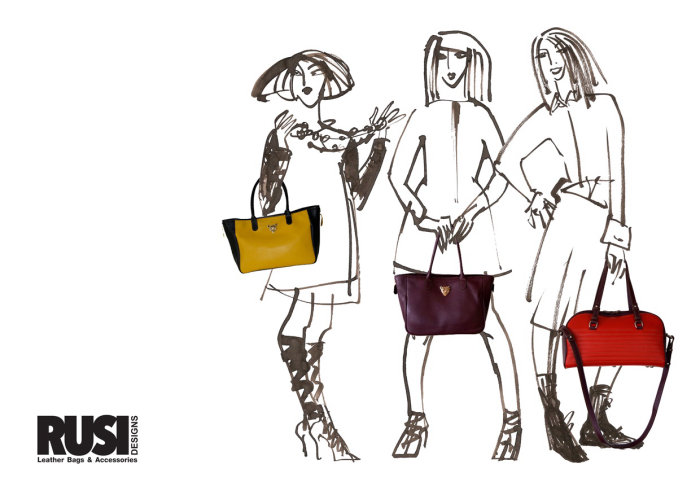 Group of fashion ladies - Line artwork