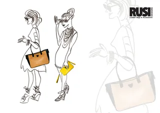 Women fashion bags illustration