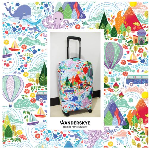 Wanderskye luggage cover art