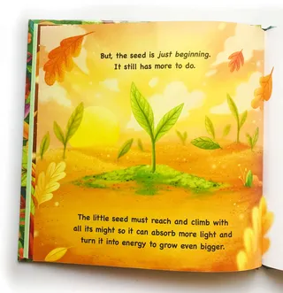 Children book about plant
