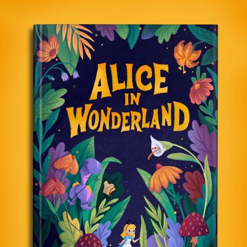 Book Covers Alice in Wonderland
