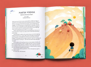 Livre pour enfants Martin Manga
