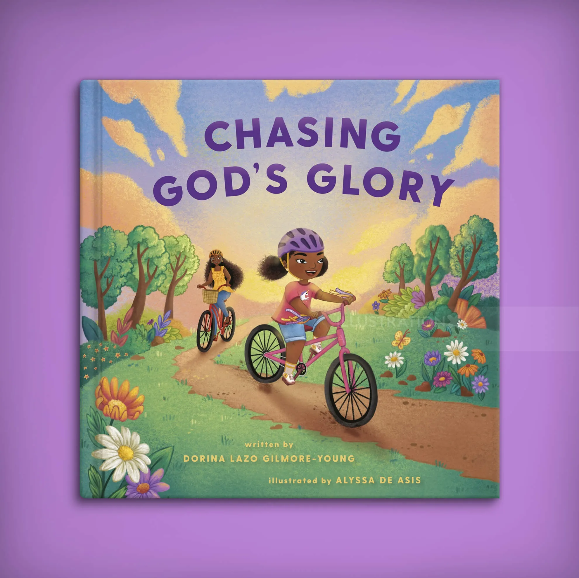 Representación del libro infantil Persiguiendo la gloria de Dios
