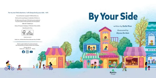 Doppelseitiges Coverdesign für das Buch "By Your Side"