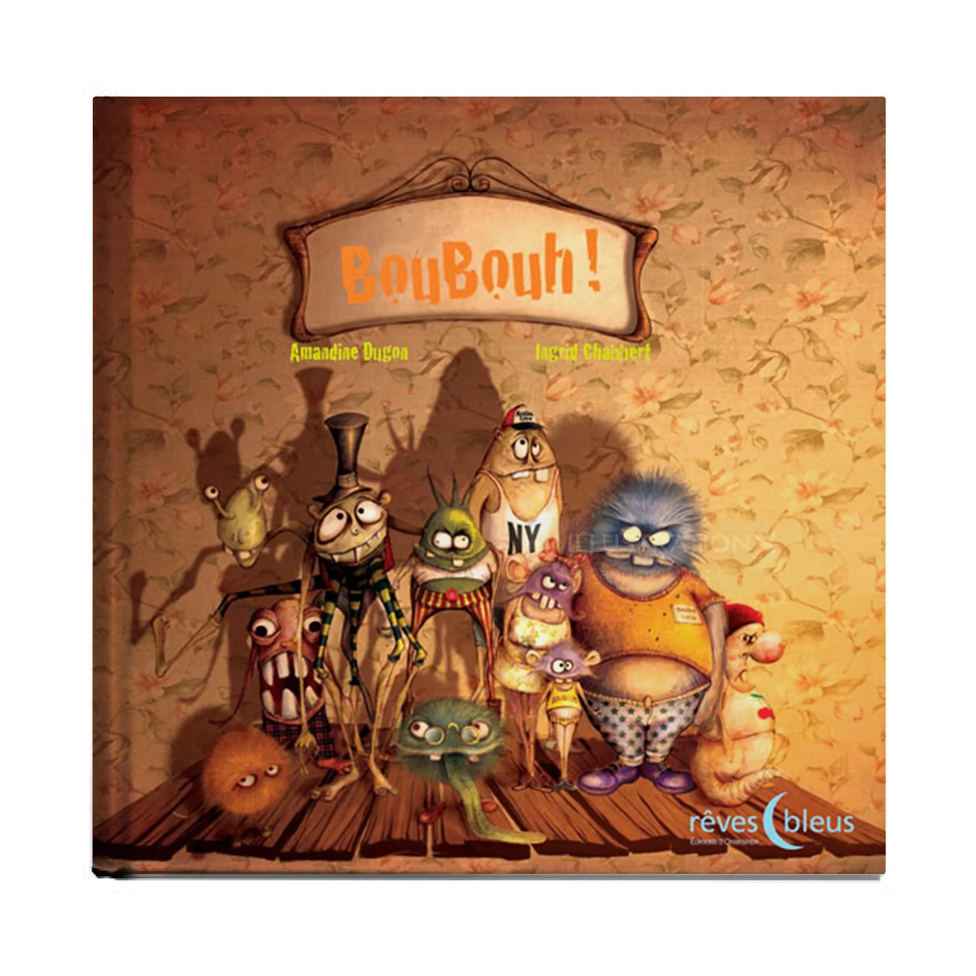 Illustration of quirky characters by Amandine Dugon