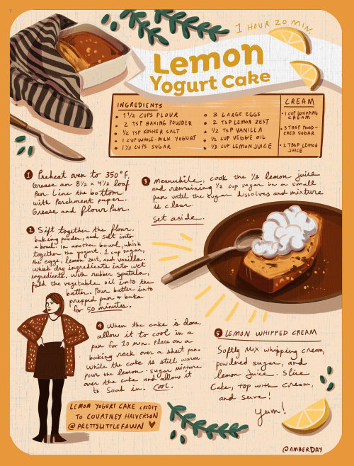 Food & Drinks Lemon Yogurt Cake
