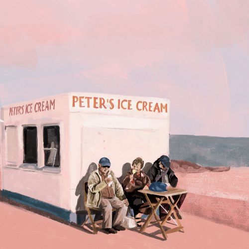 Peter's Ice Cream parlour painting